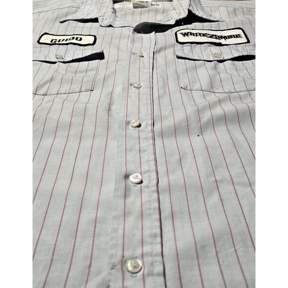 VTG GEM White Zombie Shirt Astro-Creep: 2000 Tour XL Cintas Work Patch READ NOTE - Picture 7 of 16